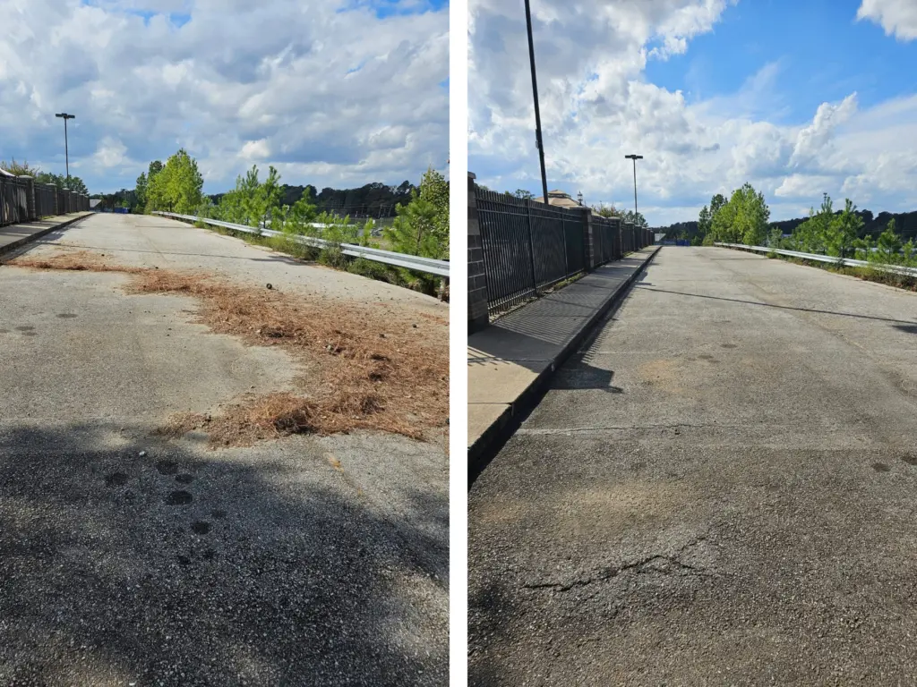 Before / after property cleanup